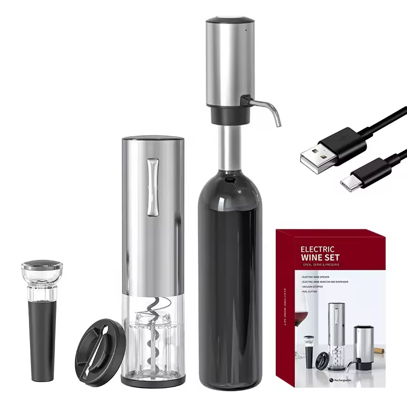 Electric Can Opener - 2024 New Design 4-in-1 Lithium Rechargeable