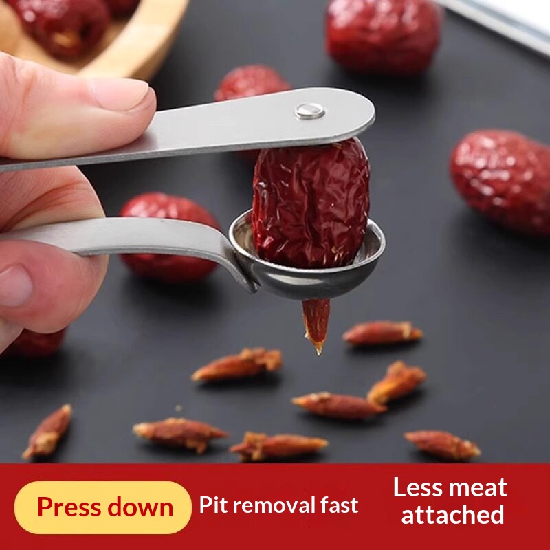 Kitchen Gadgets Usa - Stainless Steel Jujube Pitter Fruit Core
