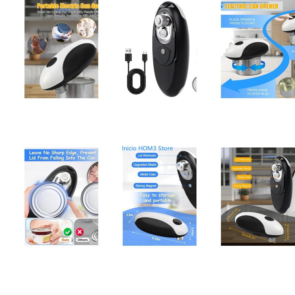 Electric Can Opener - A5YD Điện Dụng Cụ Mở Hộp