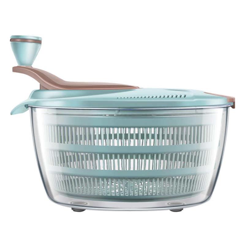 Salad Spinner - Lettuce Spinner with Double Drainage Holes,