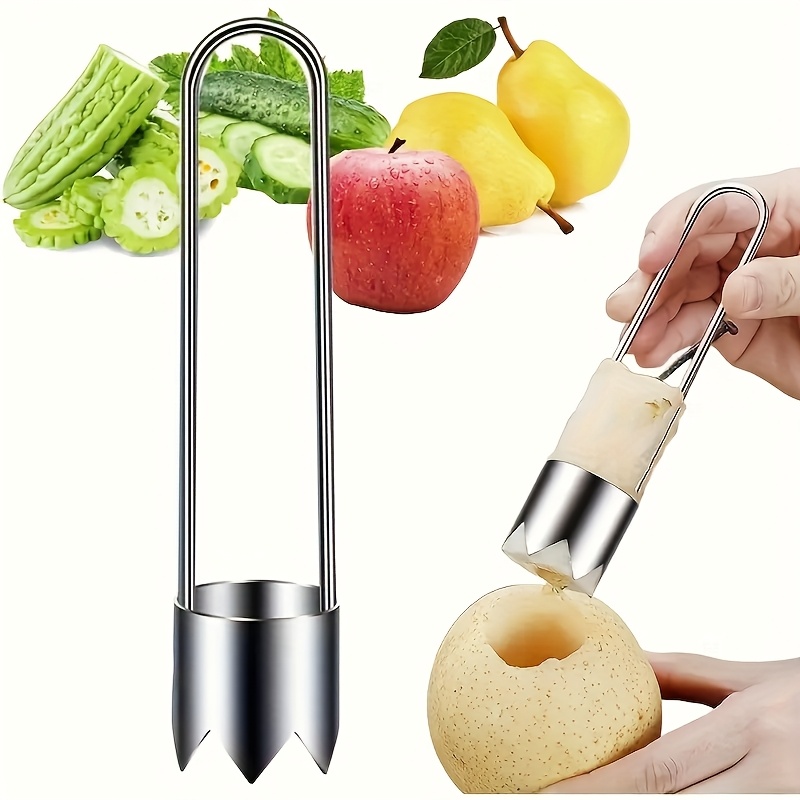 Kitchen Gadgets Usa - Stainless Steel Fruit Vegetable Core Remover