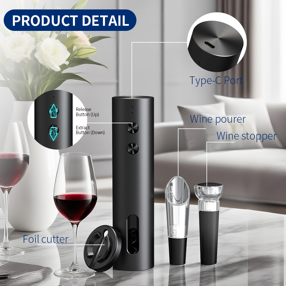 4-in-1 Electric Bottle Wine Op - đánh giá và giá Electric Can Opener