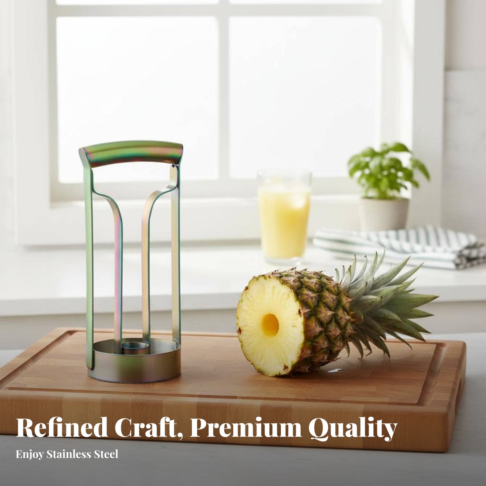 Stainless Steel Pineapple Cutt - đánh giá và giá Kitchen Gadgets Usa