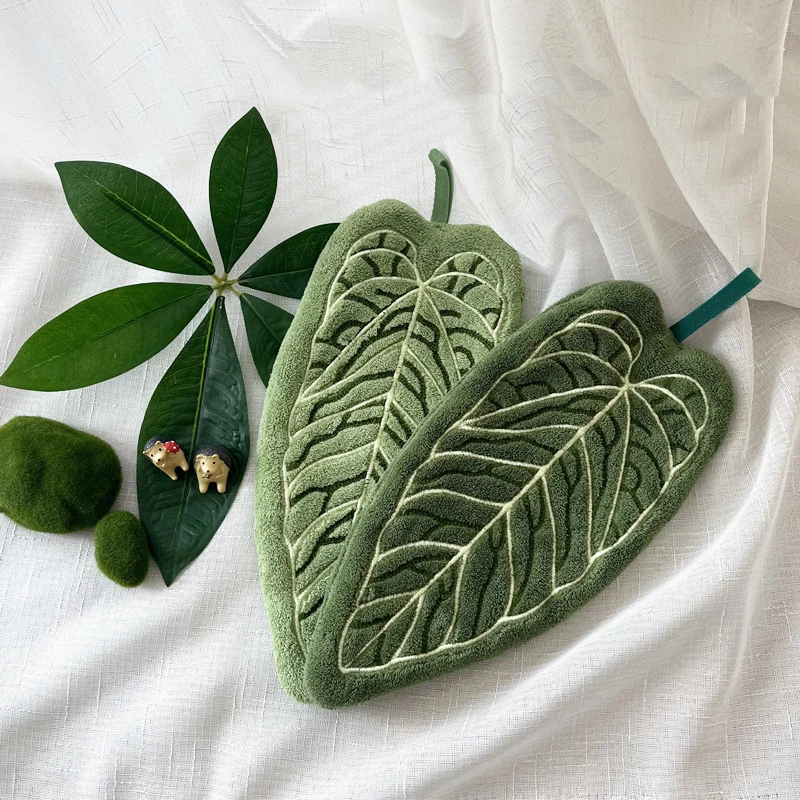 1PC Hot Plant Hand Towel Clean - đánh giá và giá Kitchen Hanging Gadgets