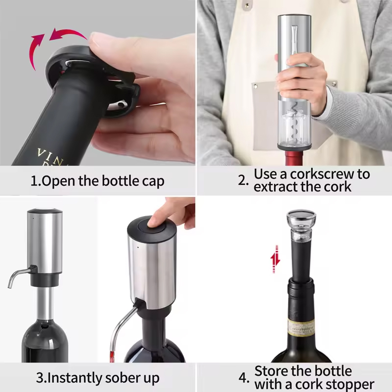 2024 New Design 4-in-1 Lithium - đánh giá và giá Electric Can Opener