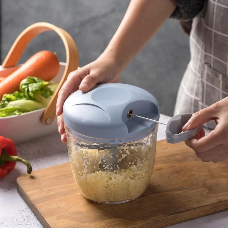 500/900ML Hand Chopper Manual  - đánh giá và giá Salad Spinner
