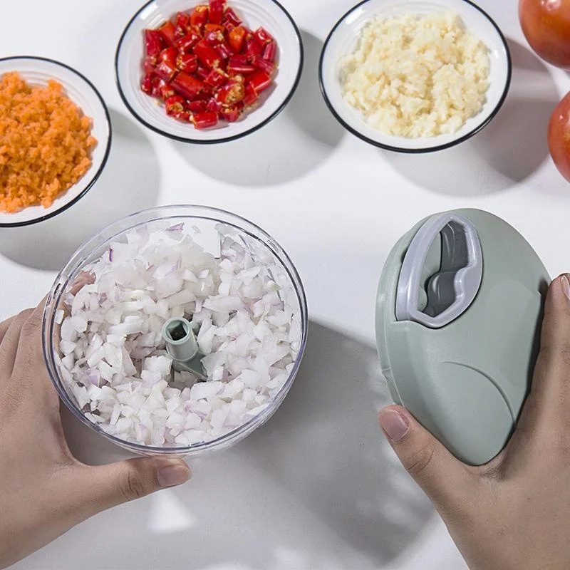 500/900ML Hand Chopper Manual  - đánh giá và giá Salad Spinner
