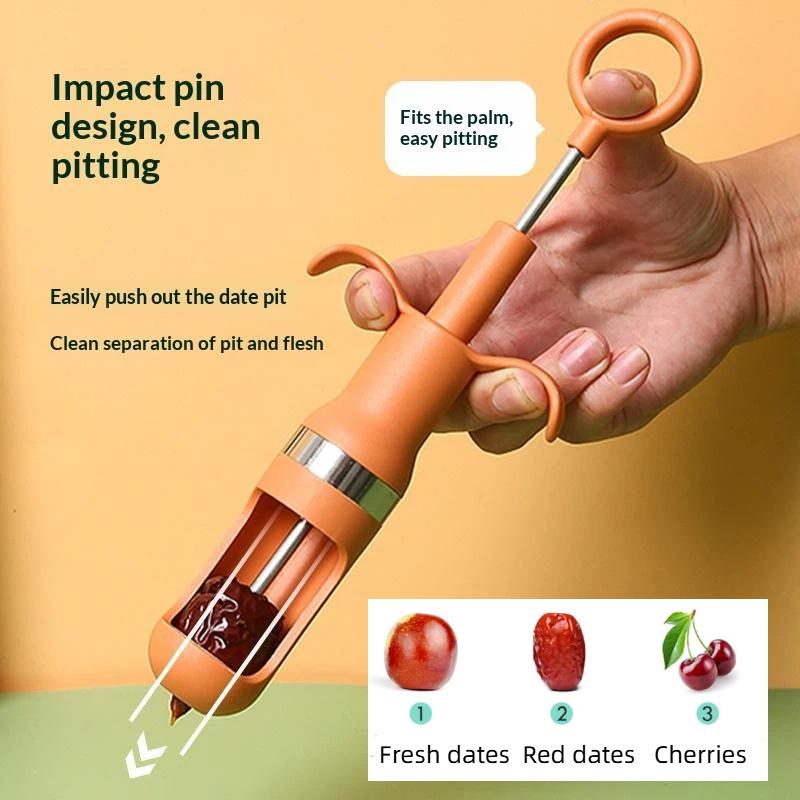 One-Second Cherry Pitter Stain - đánh giá và giá Kitchen Gadgets Usa