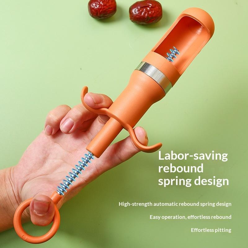 One-Second Cherry Pitter Stain - đánh giá và giá Kitchen Gadgets Usa