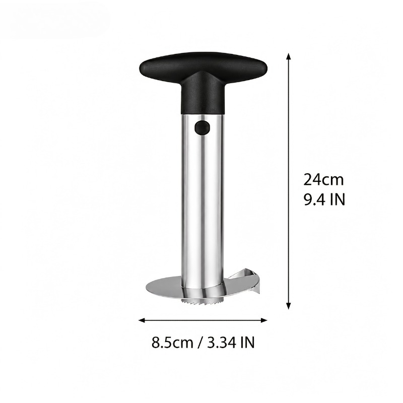 1pc Stainless Steel Pineapple  - đánh giá và giá Salad Spinner