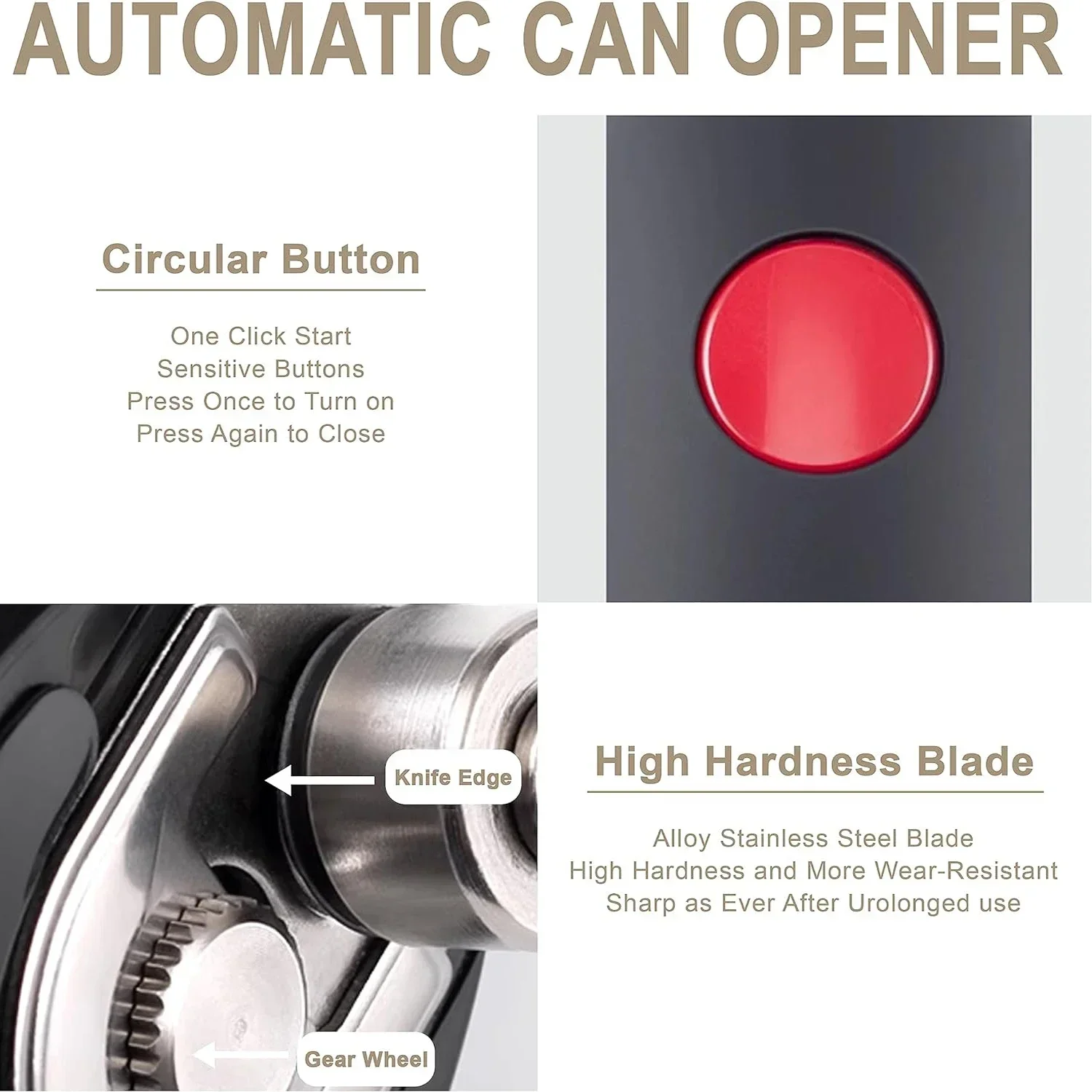 Electric Can Opener One Touch  - đánh giá và giá Electric Can Opener