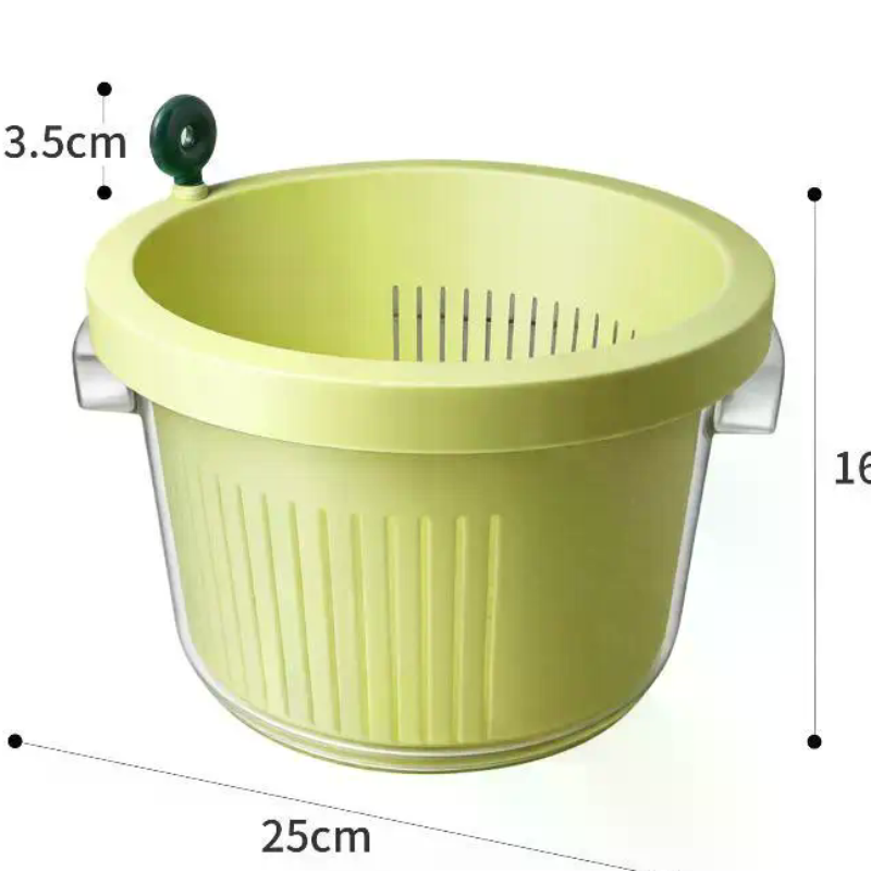 Manual Salad Spinner Food Safe - đánh giá và giá Salad Spinner
