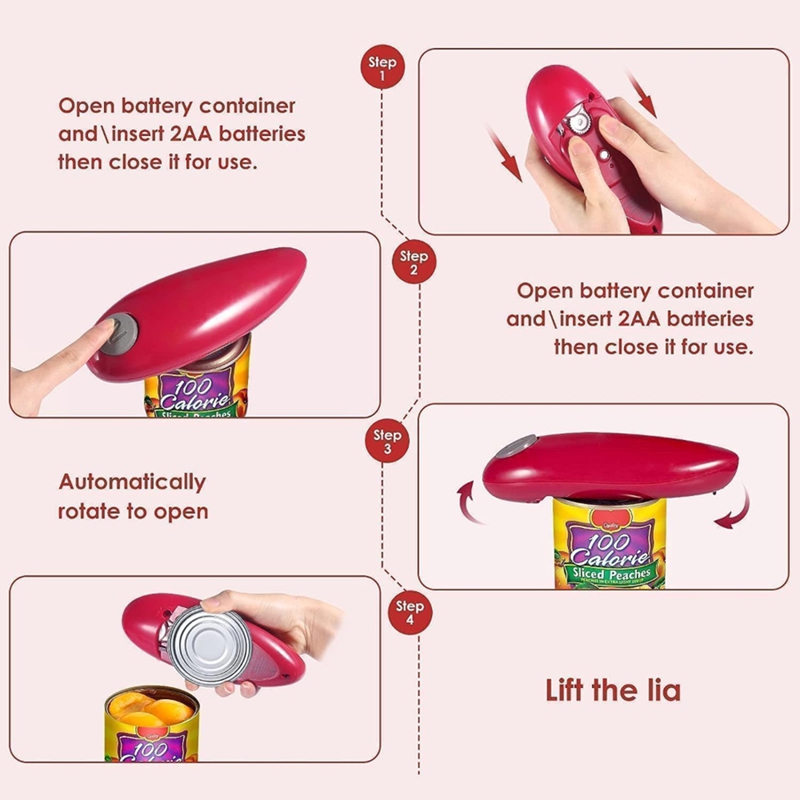 Electric Can Opener -Touch Bat - đánh giá và giá Electric Can Opener