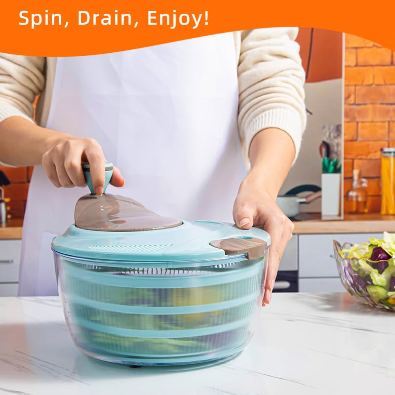 Lettuce Spinner with Double Dr - đánh giá và giá Salad Spinner