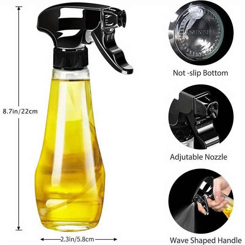 1pc New Oil Sprayer 200ML Glas - đánh giá và giá Oil Mister Spray Bottle