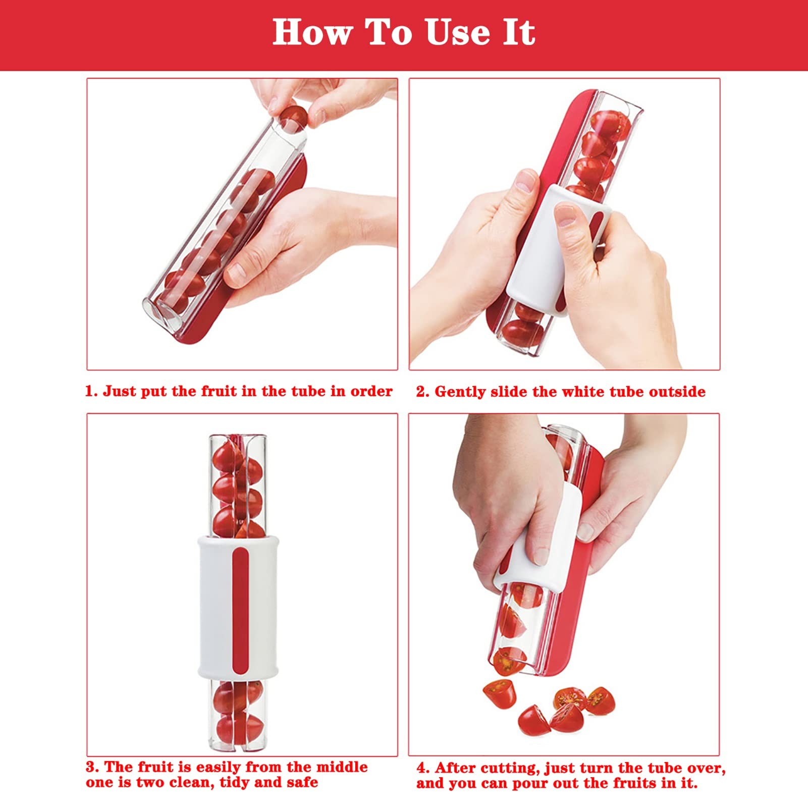 Tomato Grape Cherry Slicer Fru - đánh giá và giá Salad Spinner