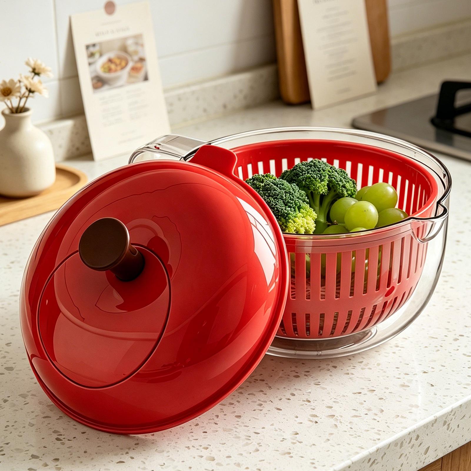 Fruit Cleaner Bowl Strainer Cl - đánh giá và giá Salad Spinner